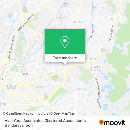 Alan Yoon Associates Chartered Accountants map