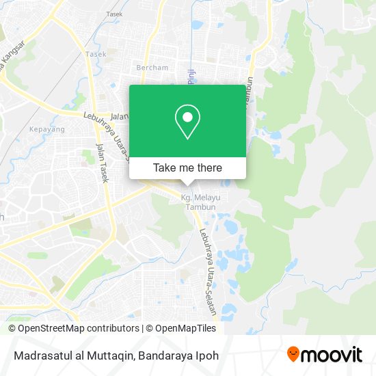 Peta Madrasatul al Muttaqin