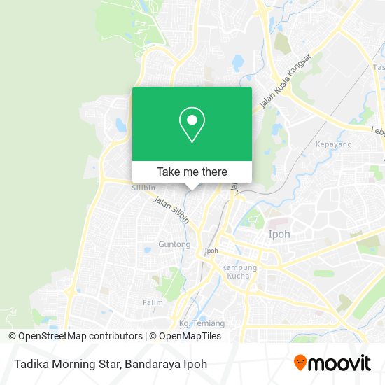 Tadika Morning Star map