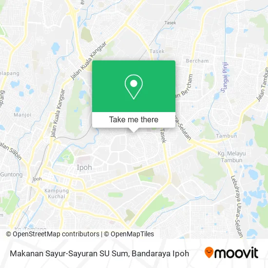 Makanan Sayur-Sayuran SU Sum map