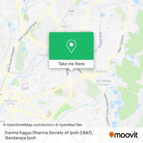 Karma Kagyu Dharma Society of Ipoh (Ukkf) map