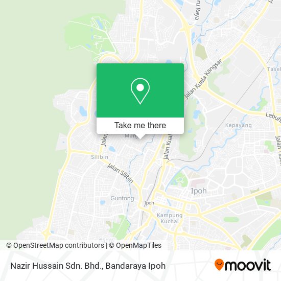 Nazir Hussain Sdn. Bhd. map
