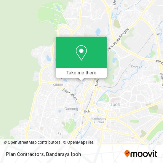 Pian Contractors map
