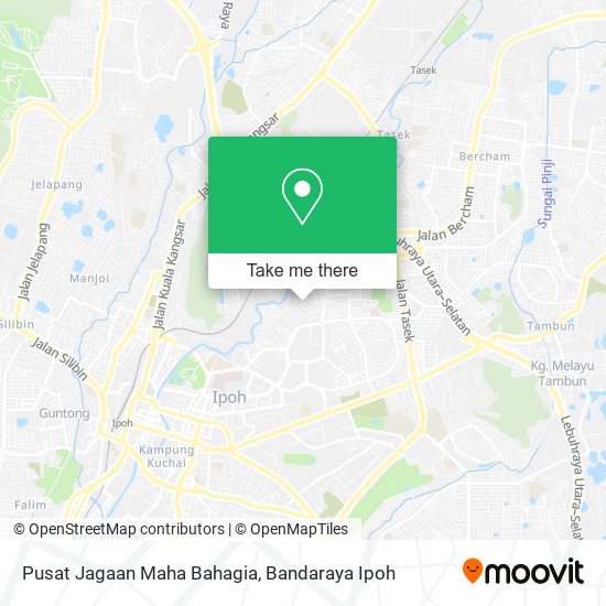 Pusat Jagaan Maha Bahagia map