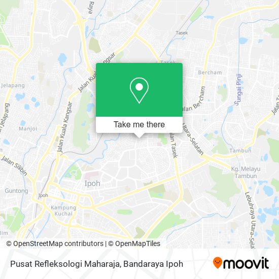 Peta Pusat Refleksologi Maharaja