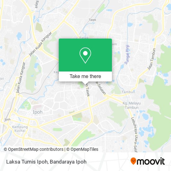 Laksa Tumis Ipoh map