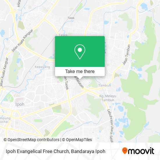 Ipoh Evangelical Free Church map