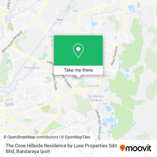 The Cove Hillside Residence by Luxe Properties Sdn Bhd map
