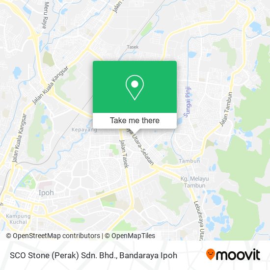 SCO Stone (Perak) Sdn. Bhd. map