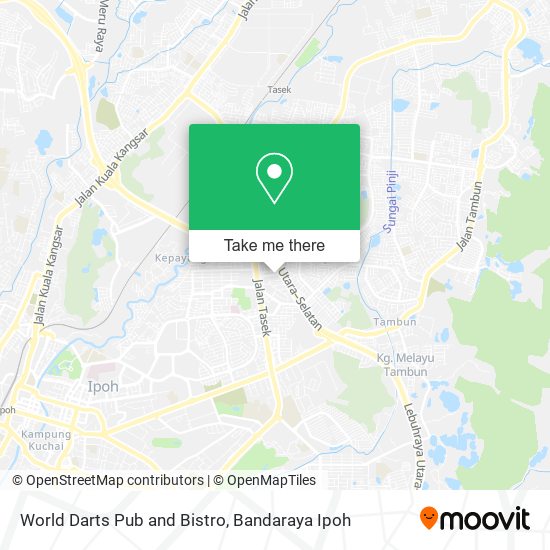 World Darts Pub and Bistro map