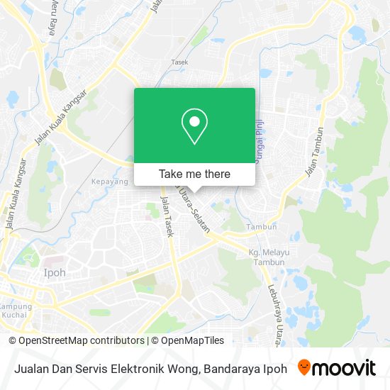 Jualan Dan Servis Elektronik Wong map