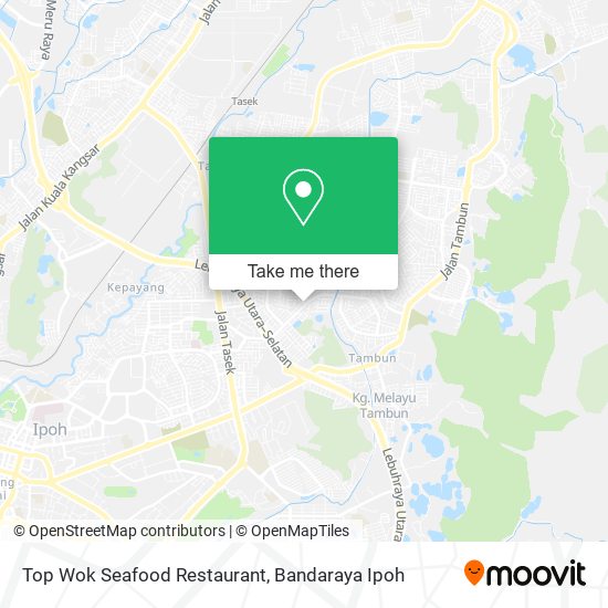 Top Wok Seafood Restaurant map