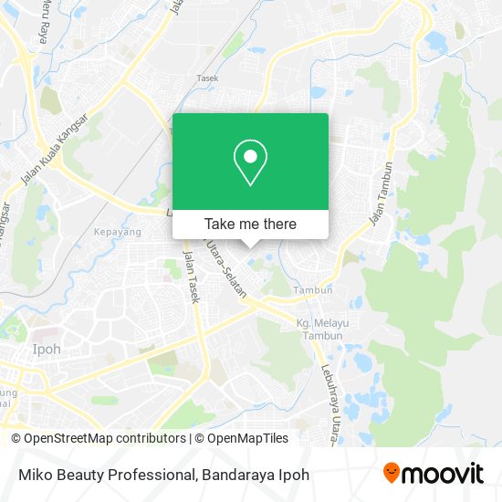 Miko Beauty Professional map