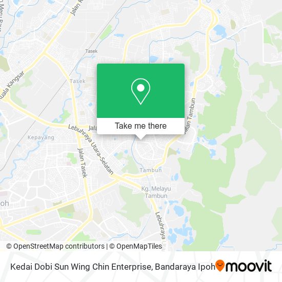 Kedai Dobi Sun Wing Chin Enterprise map