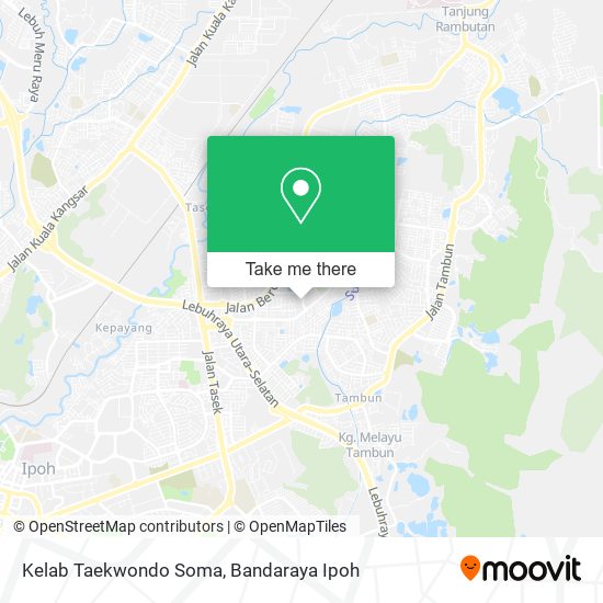 Kelab Taekwondo Soma map