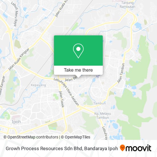 Growh Process Resources Sdn Bhd map