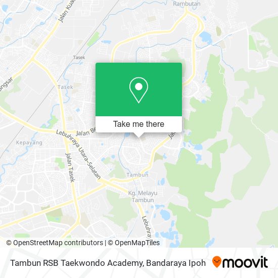 Tambun RSB Taekwondo Academy map