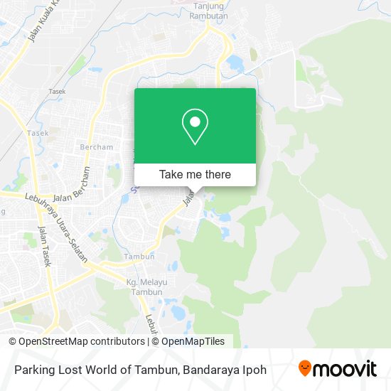 Peta Parking Lost World of Tambun