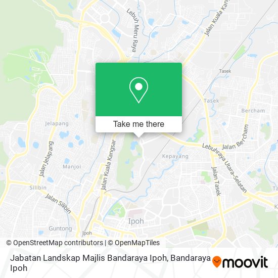 Jabatan Landskap Majlis Bandaraya Ipoh map