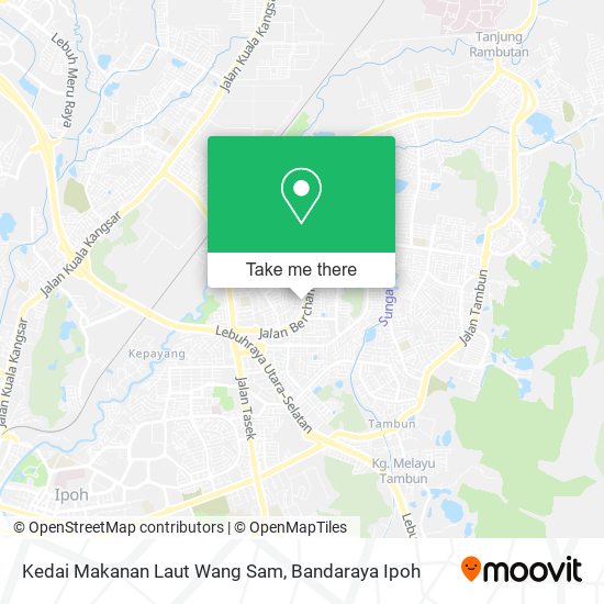 Kedai Makanan Laut Wang Sam map