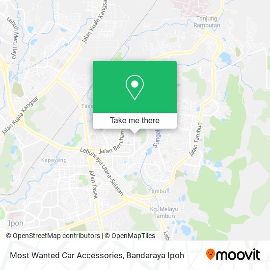 Most Wanted Car Accessories map