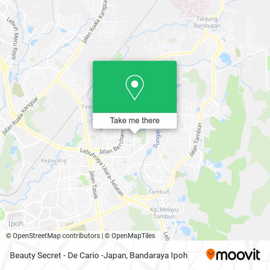 Beauty Secret - De Cario -Japan map