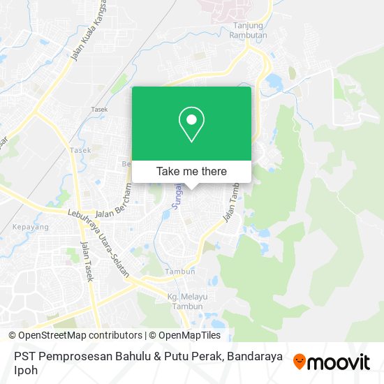Peta PST Pemprosesan Bahulu & Putu Perak
