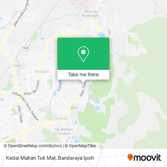 Kedai Makan Tok Mat map