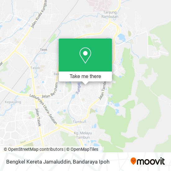 Peta Bengkel Kereta Jamaluddin