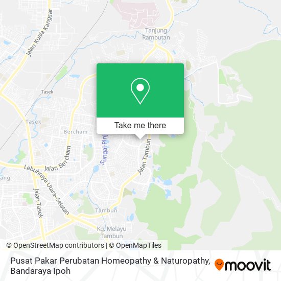 Pusat Pakar Perubatan Homeopathy & Naturopathy map