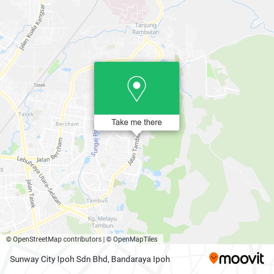 Peta Sunway City Ipoh Sdn Bhd