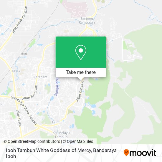 Peta Ipoh Tambun White Goddess of Mercy