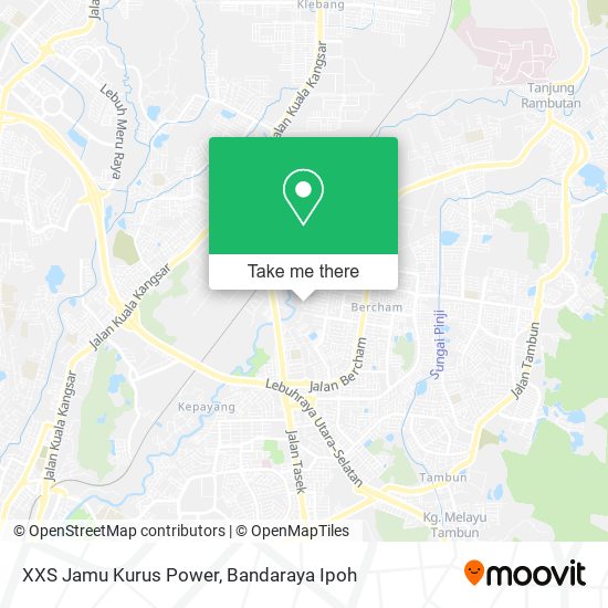 XXS Jamu Kurus Power map