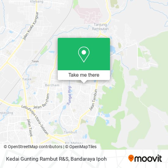 Kedai Gunting Rambut R&S map