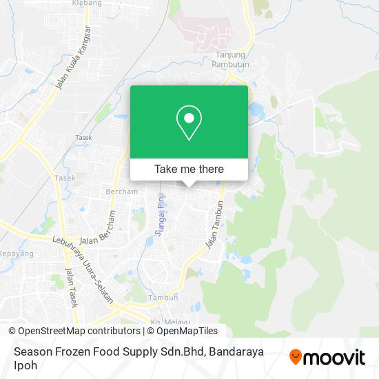 Season Frozen Food Supply Sdn.Bhd map