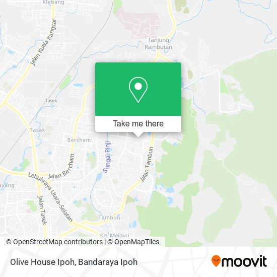 Olive House Ipoh map