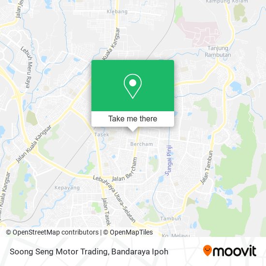 Peta Soong Seng Motor Trading