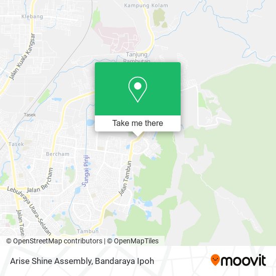 Arise Shine Assembly map