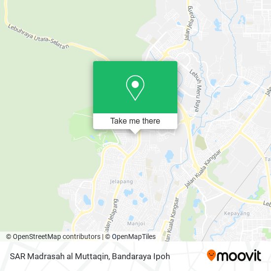Peta SAR Madrasah al Muttaqin