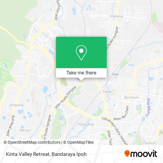 Kinta Valley Retreat map