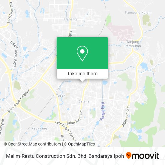 Malim-Restu Construction Sdn. Bhd map