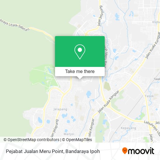 Peta Pejabat Jualan Meru Point