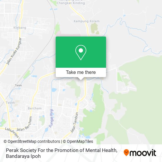 Peta Perak Society For the Promotion of Mental Health