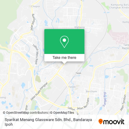 Peta Syarikat Menang Glassware Sdn. Bhd.