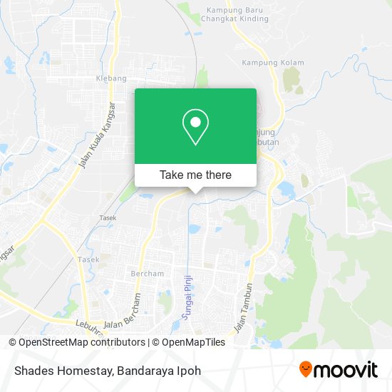 Shades Homestay map