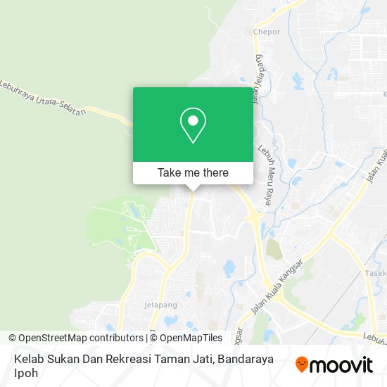 Peta Kelab Sukan Dan Rekreasi Taman Jati