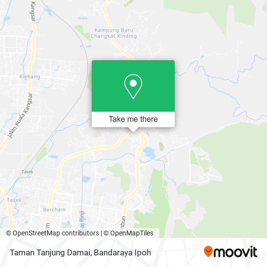 Peta Taman Tanjung Damai