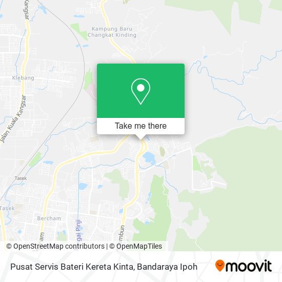 Pusat Servis Bateri Kereta Kinta map