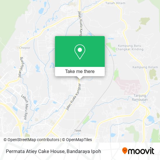 Permata Atiey Cake House map