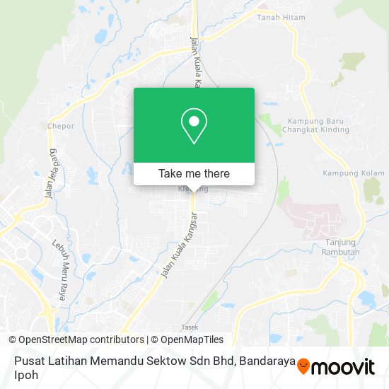 Pusat Latihan Memandu Sektow Sdn Bhd map